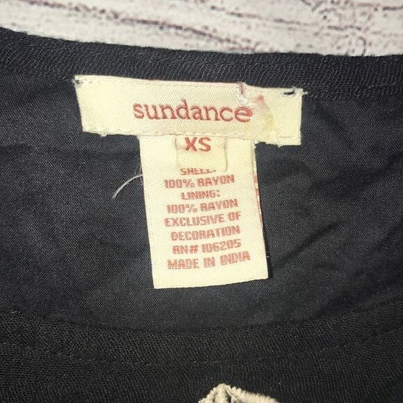 Sundance Floral Embroidered Shift Dress - Picture 5 of 8